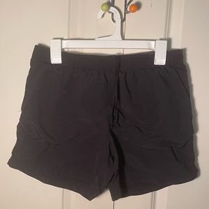 black Columbia nylon/polyester shorts